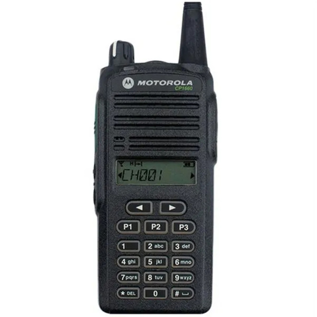 CP1600/1660 UHF/VHF Two-Way Radio Transceiver 10W Output Power 10KM Talk Range Radio Communication Wholesale Walkie-Talkie