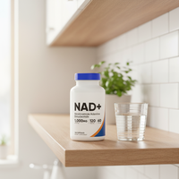Capsules NAD+ 1000mg OEM, complément alimentaire pour soutenir l'énergie cellulaire, avec capsules végétales en hypromellose, 120 unités