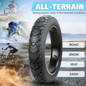 <span class=keywords><strong>Pneu</strong></span> de vélo à pneus larges 20x4.0 26x4.0, haute performance, résistant à l'usure, pour vélo électrique, VTT, neige - Product Image 1