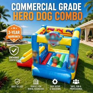 <span class=keywords><strong>Casa</strong></span> <span class=keywords><strong>de</strong></span> Brinco Inflable con Tobogán <span class=keywords><strong>de</strong></span> Dibujos Animados <span class=keywords><strong>de</strong></span> Perros Rescatistas para Padres e Hijos, Kit Completo con Soplador, Material <span class=keywords><strong>de</strong></span> PVC <span class=keywords><strong>de</strong></span> 0.55mm, Fácil <span class=keywords><strong>de</strong></span> Instalar, Villa Familiar para Vacaciones - Product Image 2