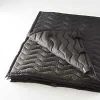 Couverture Acoustique Anti-Bruit et Anti-Lumière, Écologique, Réduction du Bruit de 60%, Utilisation au Bureau, Noir et Blanc