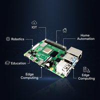 Raspberry Pi 4B Quad Core pour carte de développement avec 2 Go/4 Go/8 Go de RAM pour l'apprentissage de la programmation et les projets DIY
