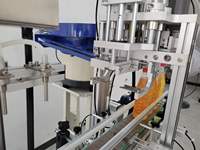 Machine de dosage et de bouchage de liquides en flacon, tout-en-un, semi-automatique, de type PC de bureau, équipement de remplissage de liquides