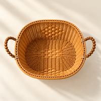 Panier de rangement pour fournitures de bureau, vente en gros, facile à nettoyer, construction qui conserve sa forme, pour le bureau et le rangement d'objets de petite taille