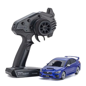 Kyosho MiniZ AWD MA-020 WRX STI Impreza Modèle en résine électrique 32630BL - Product Image 1
