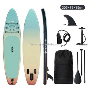 Planche de SUP <span class=keywords><strong>gonflable</strong></span> tout-terrain noire et orange OEM - Product Image 3
