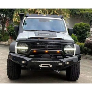 บาร์กันชนกระทิง4x4สำหรับถัง GWM อุปกรณ์เสริม300รถออฟโรดมาตรฐานเทสลารุ่น<span class=keywords><strong>3</strong></span>กันชนหน้า Scorpio กันชนหน้าเหล็ก - Product Image 2