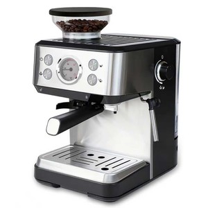 เครื่องบดกาแฟกึ่งอัตโนมัติ ปุ่มเดียวสำหรับการบด ปรับความละเอียดได้ สำหรับใช้ในบ้านและสำนักงาน - Product Image 2