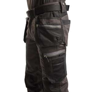 BLAKLADER - 159013439899C150 Pantalones artesanos con elástico Gris oscuro/Negro-PANTALÓN DE TRABAJO EAN 7330509667149 - Product Image 4