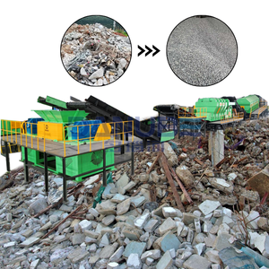 Projet EPC de tri et de recyclage des déchets de construction, grande machine de tri des déchets ménagers, machine de tri des déchets de construction - Product Image 1