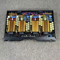 BRJ BO-4120 4 Kanal 1U Rackmount 4*1200W Penguat Audio Profesional 4 Kanal Kelas D Penerima Stereo Digital Untuk Sistem Suara