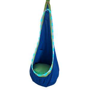 Nuevo Columpio Infantil de Tela, Silla Columpio de Lona para Interiores con Bolsa Inflable Tipo Capullo, Columpio Tipo Hamaca - Product Image 1