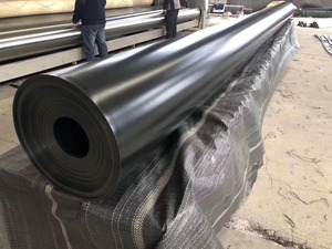 厂家直销黑色土工膜<span class=keywords><strong>HDPE</strong></span>防水膜工业防紫外线衬垫坝衬高强度耐穿刺 - Product Image 4