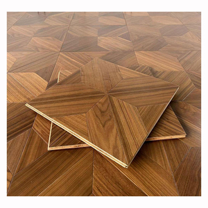 Đen óc chó vuông nghệ thuật khảm Composite sàn gỗ sàn gỗ rắn cho phòng khách phòng ngủ dưới sàn sưởi ấm - Product Image 2