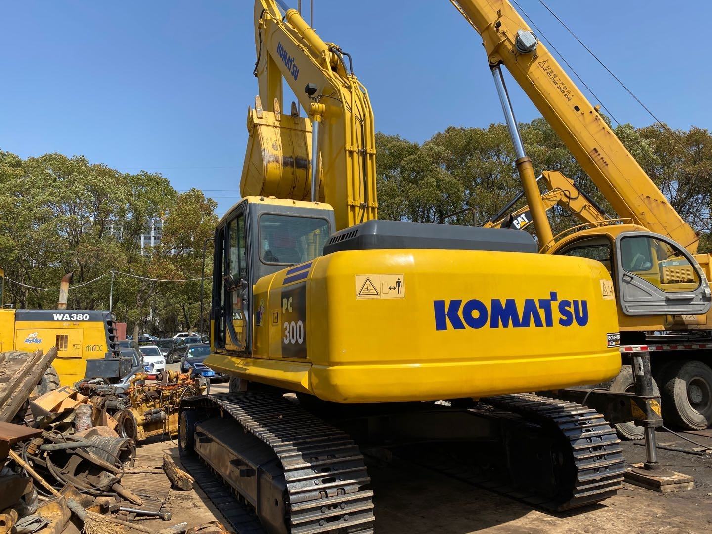 Usado escavadeira komatsu PC300 com alta qualidade baixo preço na venda  quente em shanghai| Alibaba.com, image size:1440x1080