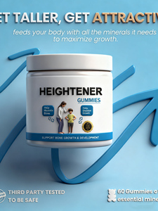 เยลลี่เสริมอาหารเพิ่มความสูงสูตรธรรมชาติ ผลิตแบบ OEM/ODM สำหรับแบรนด์ส่วนตัว ผสมแคลเซียม แมกนีเซียม สังกะสี กลูโคซามีน และวิตามิน สำหรับวัยรุ่นและผู้ใหญ่ - Product Image 3