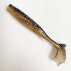 เหยื่อปลอมแบบหางใบพัด 10 ชิ้น/ถุง น้ำหนัก 3 กรัม ผลิตจาก PVC สำหรับตก<span class=keywords><strong>ปลา</strong></span>ทะเลจากเรือ เหมาะสำหรับปลาบาส - Product Image 5