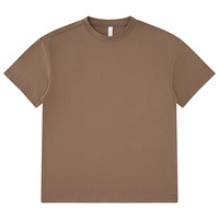 Zomerlancering 2025 Premium 300gsm Heavyweight T-shirt met afgevallen schouderlijn, stijlvol en comfortabel