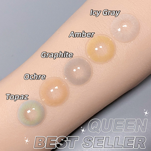 Livraison gratuite Hidrocor Natural Eye Lentilles de contact Magister Queen Prescription Lens Cosmetic 14.00mm Natural Colored Contacts - Product Image 4