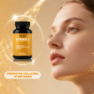 วิตามินซีแบบแคปซูล ขายส่ง 60 เม็ด |   อาหารเสริมคอลลาเจนเสริมภูมิคุ้มกันและสารต้านอนุมูลอิสระ - Product Image 5