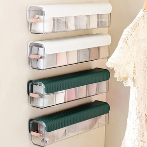 Boîte de rangement murale en plastique pour sous-vêtements et chaussettes, organisateur de rangement pour cuisine - Product Image 5