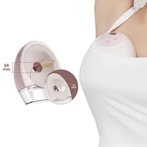 Mom Breastfeeding Professional Smart Silicone Milk Extractor Wireless Double Electric Breast Pumps
