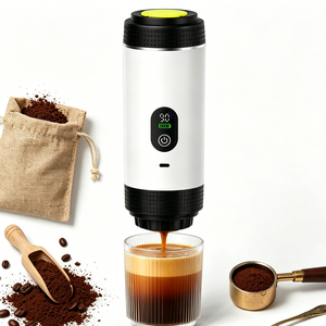 <b>Portable</b> <b>Espresso</b> Brewer USB Rechargeable Capsule Coffee <b>Maker</b> OEM Factory Travel Barista Cold and Hot Self Heating Machine - Product Image 3