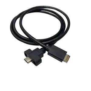 1M USB 3.1 C至E型电缆usb-c插座至usb-e面板安装扩展电缆
