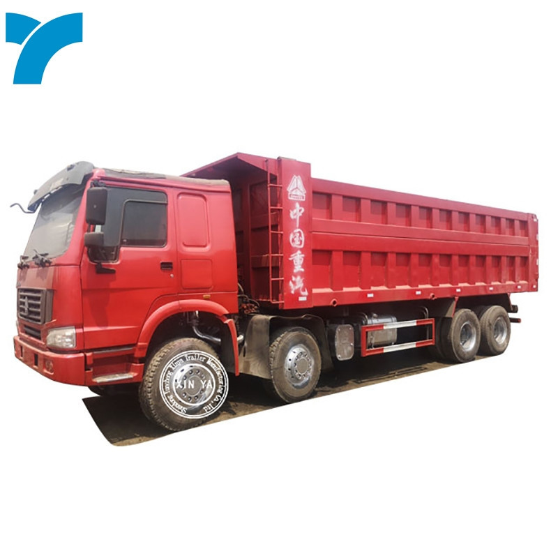 Sinotruck Подержанный новый Howo 6x4 8x4 20 кубических метров стандартные размеры самосвала с краном для продажи