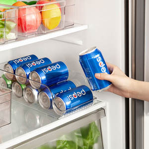 Acrylique Congélateur Réfrigérateur Réfrigérateur Organisateur Cuisine Boîte Stockage Hermétique Alimentaire Stockage Conteneur Bin Ensemble Couvercle Rectangle PET - Product Image 2