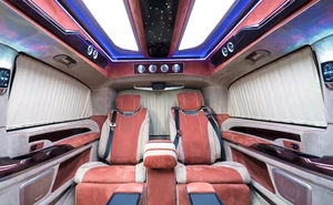 Siège de voiture VIP haut de gamme, neuf, modifié, intelligent, en cuir, avec ventilation, chauffage, massage et charge sans fil - Product Image 2