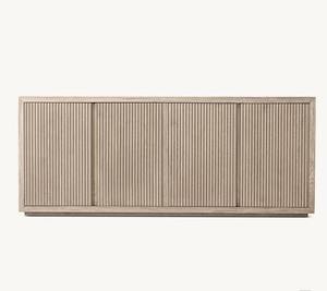 RH Meuble <span class=keywords><strong>TV</strong></span> de salon en bois massif de style américain, meuble à chaussures, buffet, villa et hôtel - Product Image 5