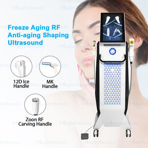 2025 Machine populaire RF 12d lifting du visage ICE HIFU Machine de beauté 3 en 1 resserrement de la peau dispositif à ultrasons focalisé à haute intensité - Product Image 2