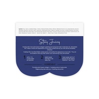 Masker pelembap kulit, melembabkan mencerahkan paha pantat Tubuh perawatan kulit Blueberry