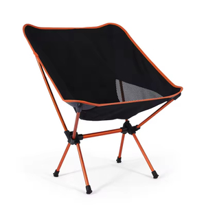 Chaise de camping d'extérieur moderne, portable et pliable, en alliage d'aluminium super léger, pour la pêche et la plage, respirante, en tissu Oxford - Product Image 1