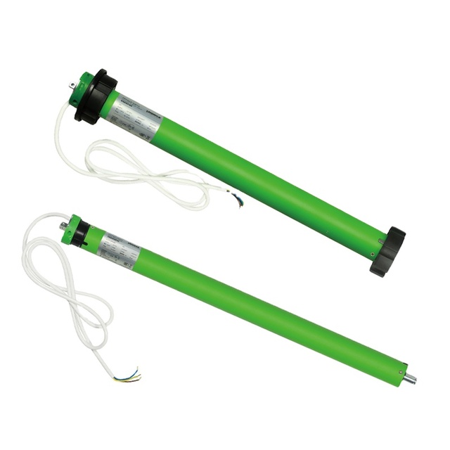 Electronic Motorized Tubular Motor for Roller Blind Curtain Accessories 45mm 63mm Aluminum Alloy Remote Control Outdoor Office