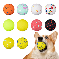 Jouet à mâcher pour chien ETPU solide, léger, durable, résistant aux morsures, indestructible, balle pour chien