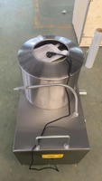 Machine à éplucher les pommes de terre électrique en acier inoxydable, usage commercial et industriel, vente chaude