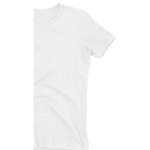 Camiseta de Manga Corta con Cuello Redondo, Estilo Urbano, Ecológica y Transpirable para Mujer, Hecha de Felpa Sólida de 280g de Algodón Orgánico - Product Image 5
