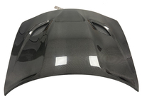 Hellcat Style capot moteur en Fiber de carbone vente chaude noir capot Sport pour Dodge Charger 2015 up