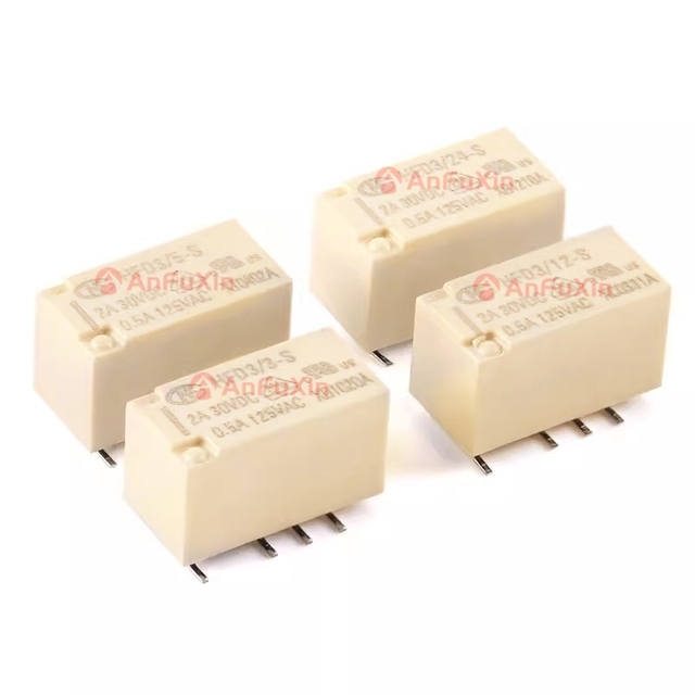 HFD3/3-SR HFD3/5-SR HFD3/12-SR HFD3/24-SR SMD 8pin Signal Relay