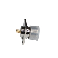 Conector Coaxial Hembra UHF-KF de Alto Rendimiento, Conector UHF con Brida de 4 Orificios, Conector Hembra UHF