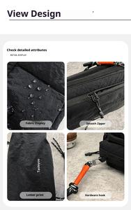 Borsa Messenger a tracolla multifunzione in Nylon di alta qualità porta borraccia per abbigliamento da strada escursionistico-moda - Product Image 6