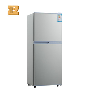 <span class=keywords><strong>Nevera</strong></span> de doble puerta <span class=keywords><strong>Retro</strong></span> Americana para el hogar <span class=keywords><strong>pequeña</strong></span> portátil eléctrica de acero inoxidable para el hogar para hoteles - Product Image 3
