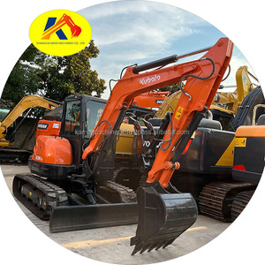 Mini-excavatrice d'occasion 2024 de 6 tonnes pour Kubota Kx161, haute qualité, Kubota 161 U35S, mini-pelle sur chenilles Kx161-3 u30 u15 - Product Image 1