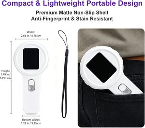 Nuevo Microscopio Digital de Mano <span class=keywords><strong>con</strong></span> <span class=keywords><strong>Lupa</strong></span> HD V19, para Identificación, Reparación, Inspección y Joyería - Product Image 4