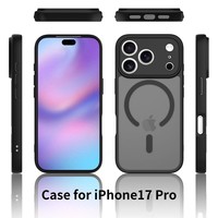Coque de téléphone rigide mate à aimant puissant de haute qualité Senyork pour iPhone 17 Air 16E 15 Pro Max