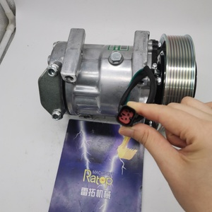 E374F คอมเพรสเซอร์ AC 532-7322 5327322 SE5H14 E390F คอมเพรสเซอร์เครื่องปรับอากาศ CA5327322ชิ้นส่วนรถขุด - Product Image 4