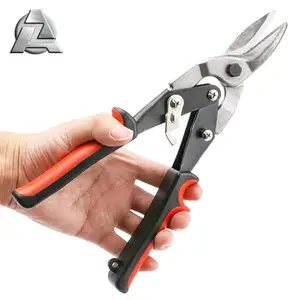 Heavy duty hand tool 10" 16 inches metal aviation scissor tin sheet straight left right forged blade crv cutter snips