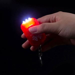 Llaveros y Mosquetones Promocionales con Linterna LED Solar Personalizada al por Mayor, Herramienta de Luz de Emergencia para Exteriores - Product Image 5